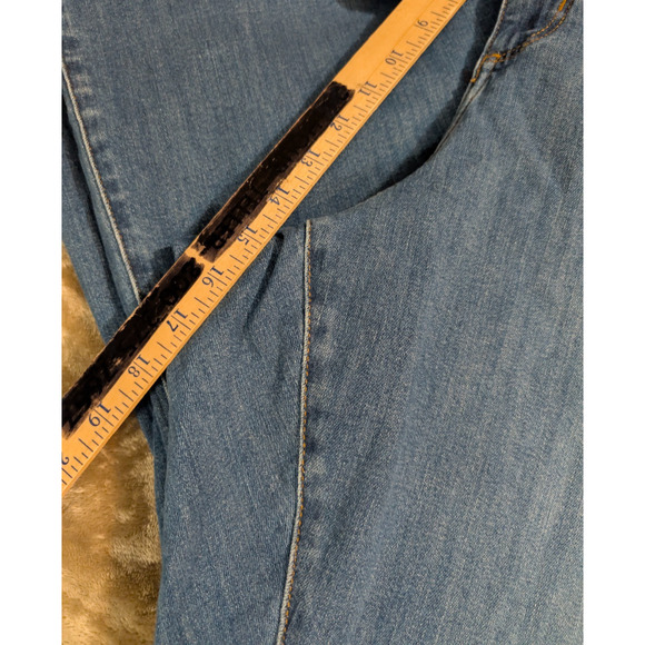 Ava & Viv Womens Plus Size 26 Blue Jeans Wash High-Rise Stretch Fair Trade - Picture 6 of 7